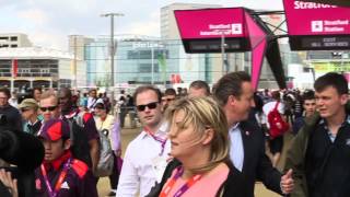 David Cameron at Olympics London 2012