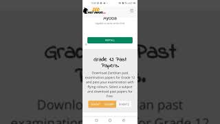 How to download your own Past past papers ECZ from Zed Past Papers screenshot 2
