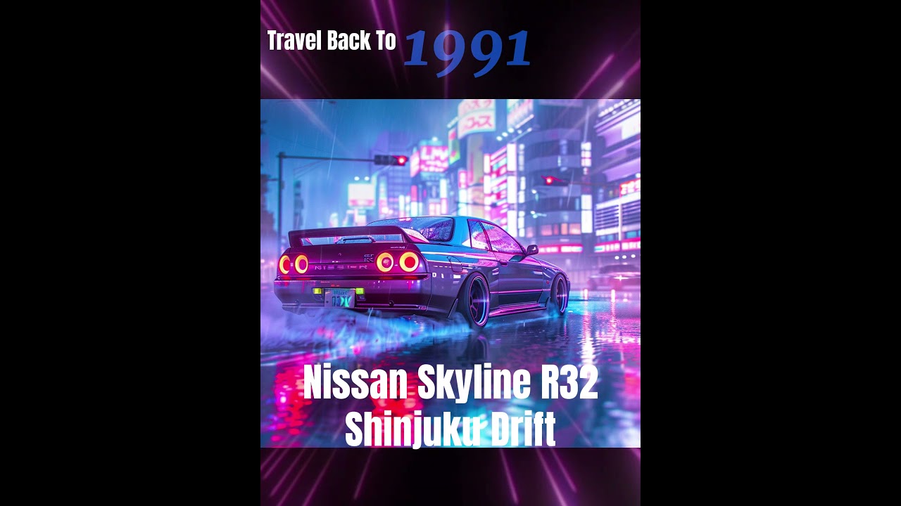 Nissan Skyline R32 – Shinjuku Drift