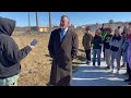 Street Sign Unveiling in the City of Athens, Ohio - February 29, 2024