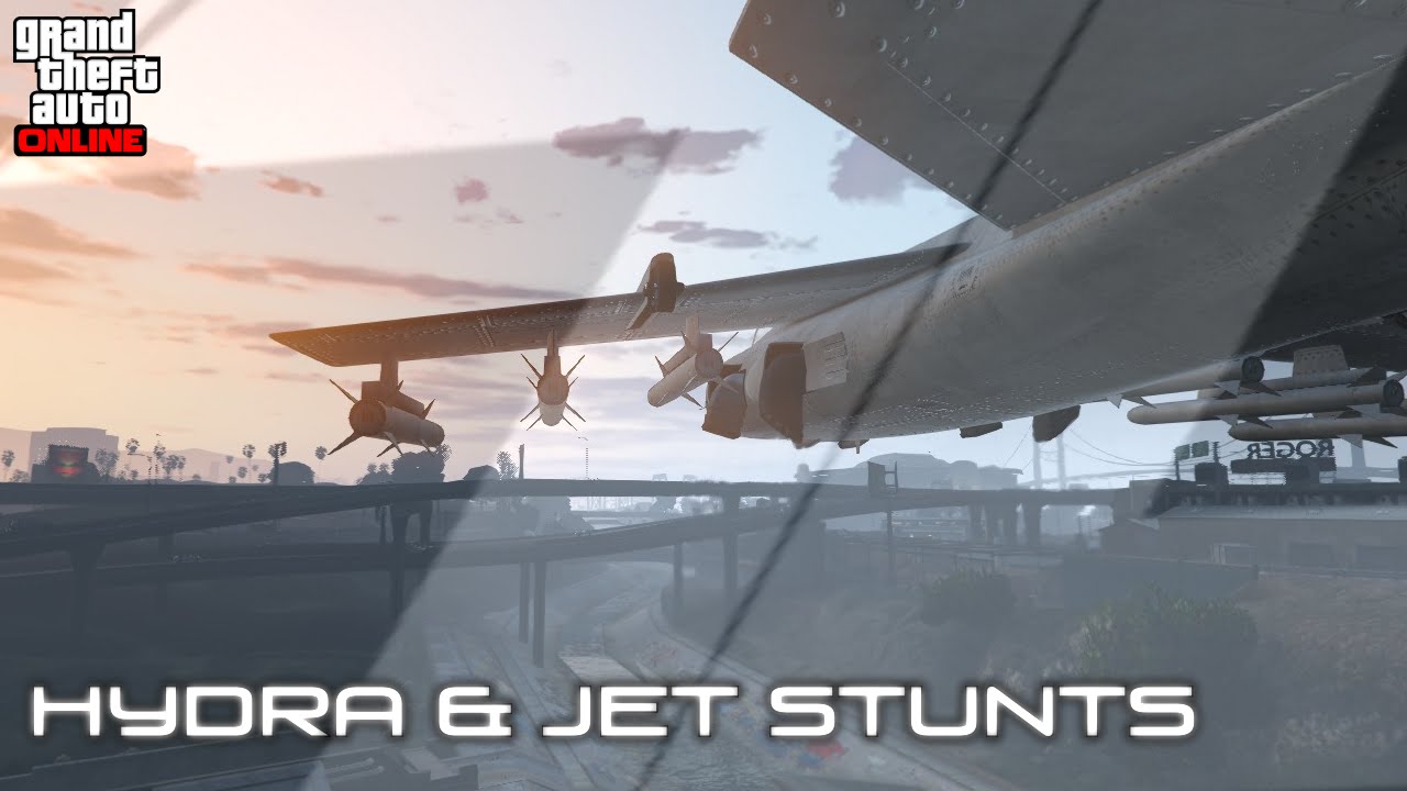 Hydra and Jet Stunt montage I  GTAV PC