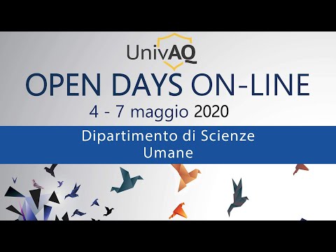 Open Days online DSU - 06/05/2020