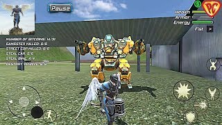 Crime Angel Superhero - Vegas Air Strike #6 I Found The Robot | Android GamePlay HD screenshot 5