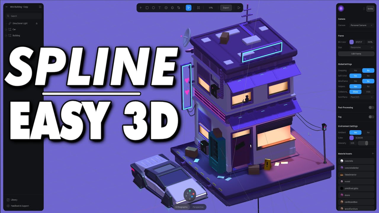 Spline - 3D Design tool in the browser with real-time collaboration