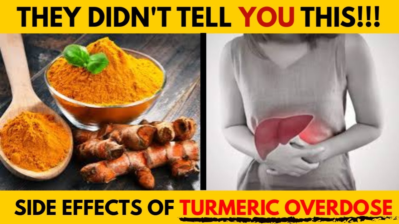 5 Terrible Side Effects Of Too Much Turmeric Youtube