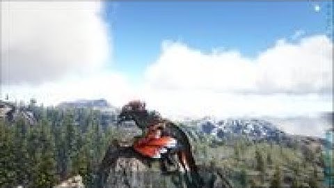 Ark - Ragna-rration - Wyvern egg thievery with a Rock Drake.