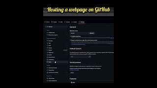 how to host our webpage on GitHub pages #coding #htmlcss
