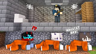 Escape From The SECURITY PRISON in MINECRAFT || With Pepesan & Azen