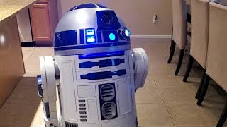 My completely 3D printed R2D2 Demo