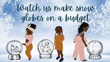 DIY Dollar Tree Snow Globes: Easy Christmas Craft For Kids On A Budget!