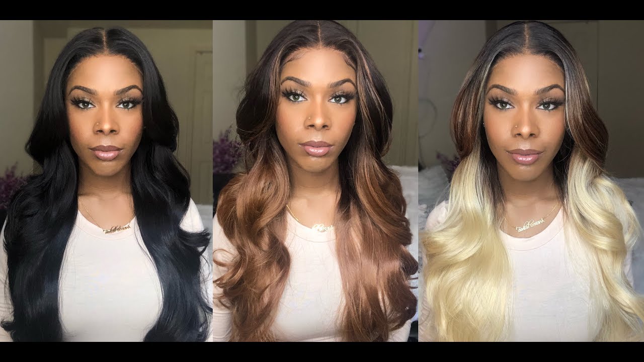 Sensational cloud 9 what lace Unit 16Synthetic lace front wigs  series-Trying out Pinking shears! 