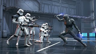 Stormtroopers vs Purge Troopers - STAR WARS JEDI SURVIVOR NPC Wars