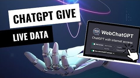 WebChatGPT: ChatGPT with internet access  | ChatGPT give live and updated Data 2023
