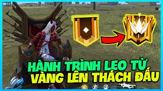 (FREE FIRE) HÀNH TRÌNH LEO TỪ VÀNG LÊN THÁCH ĐẤU SOLO DUO KHÔNG X2 CỦA HÙNG AKIRA CỰC GIAN KHỔ