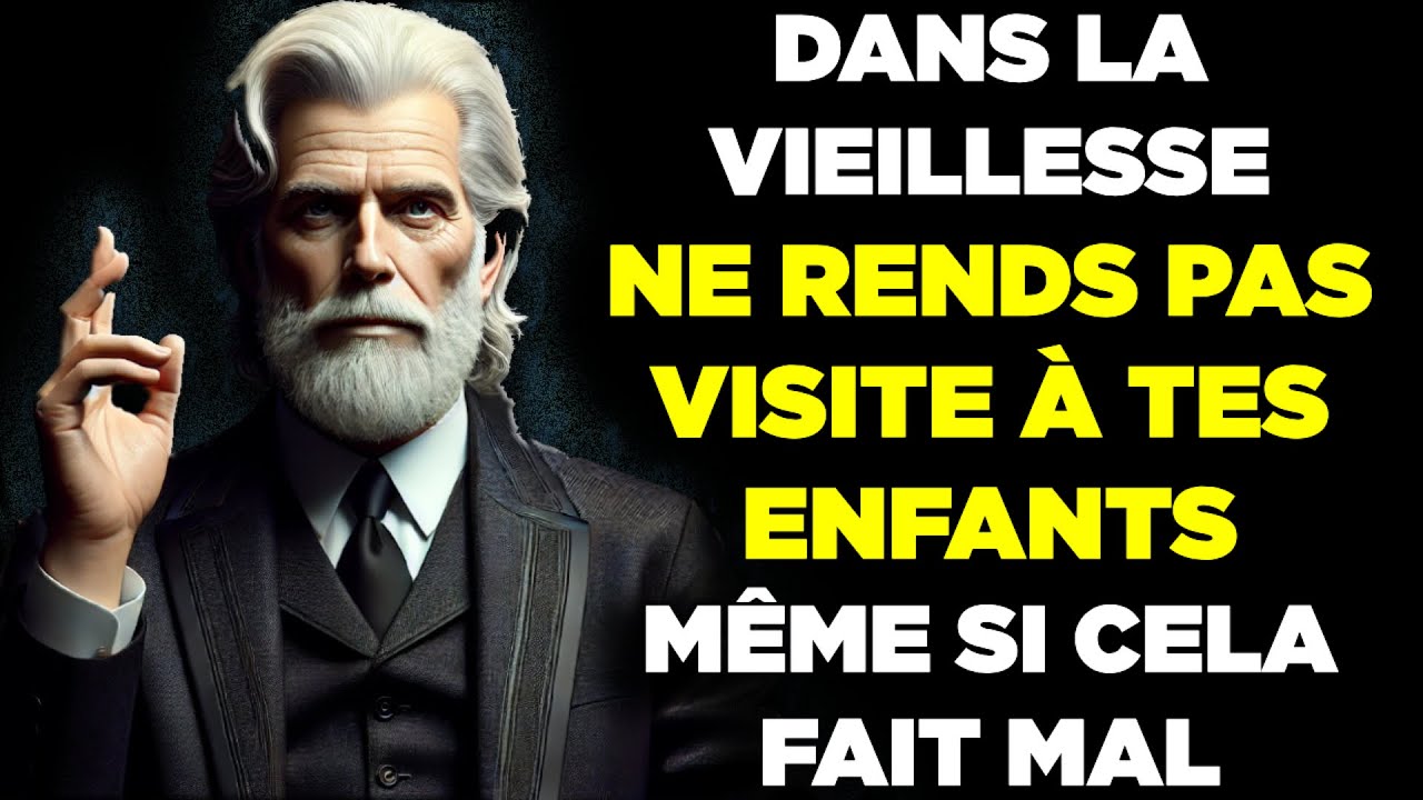 Si tu as plus de 60 ans, MÉFIE-TOI de ces PERSONNES | Voici pourquoi | Sagesse de vie