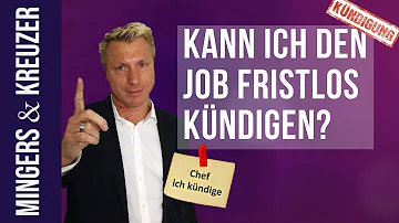 Kann ich einen 450 Euro Job sofort kündigen?