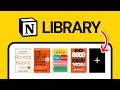 2024 Notion Book Library (Full Tutorial &amp; Free Template)