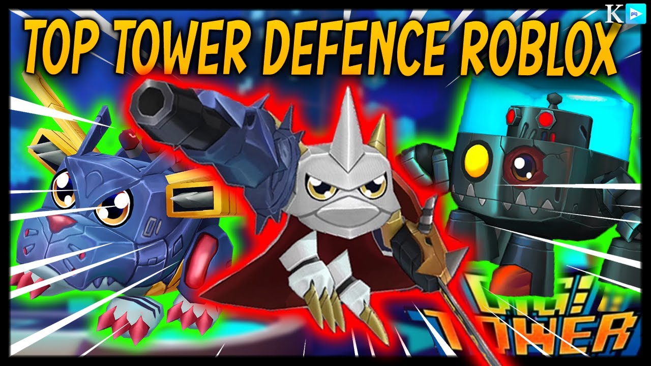 TOP MELHOR TOWER DEFENCE ROBLOX 2025 DIGIMON DIGI TOWER!