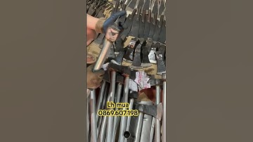 Búa bổ củi cả cán chuẩn thép nhíp chuẩn xinh