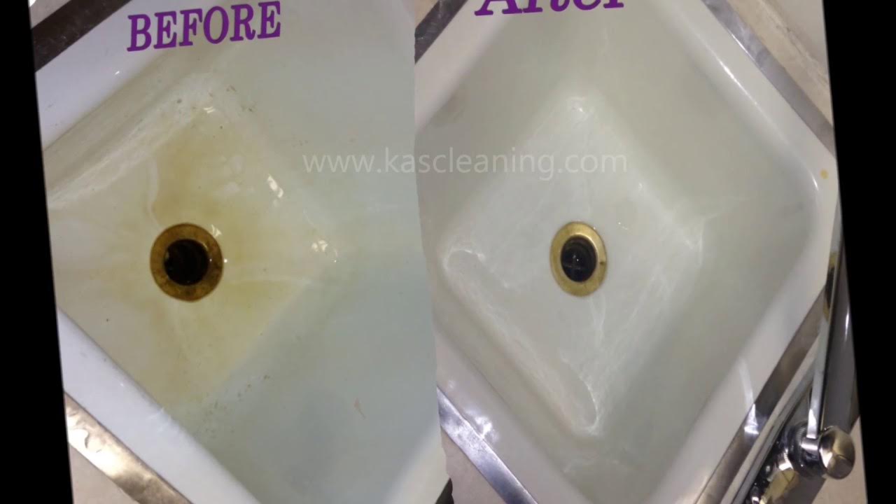 How to clean your sink with baking soda and dish soap YouTube