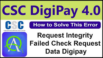 How to Fix Request Integrity Failed Check Request Data Digipay