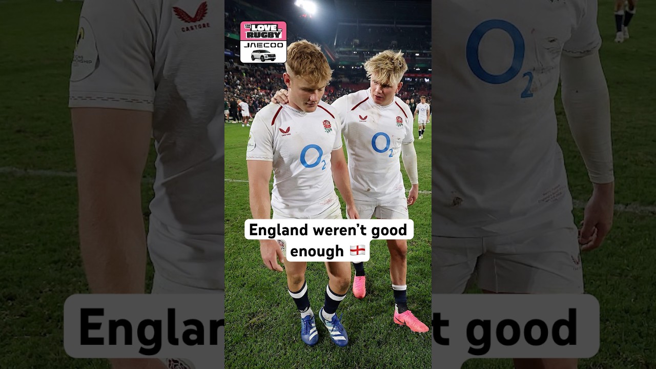 We got 10 minutes of what England are capable of. We needed it for 80. 💬 #englandrugby #rugby