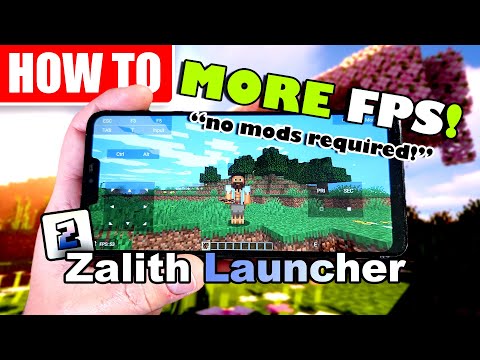 Get More FPS With Zalith Launcher On Your Potato Device NO MODS REQUIRED