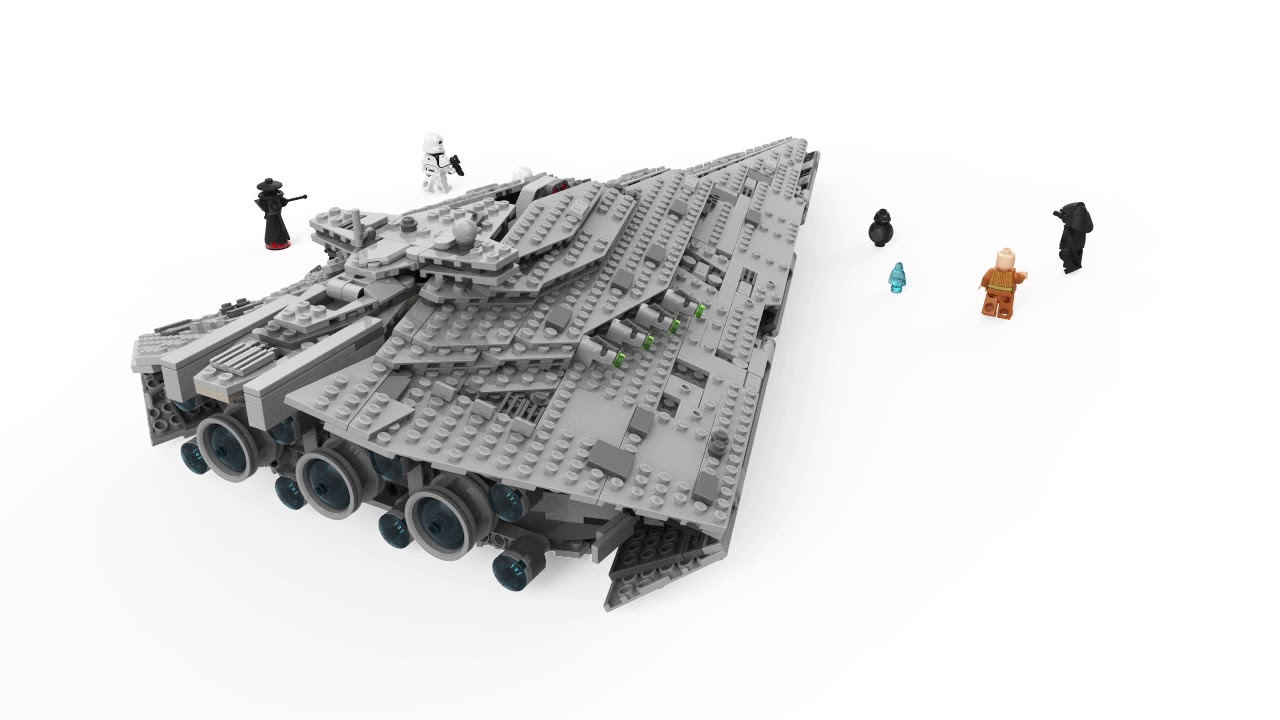 lego star wars first order star destroyer 75190