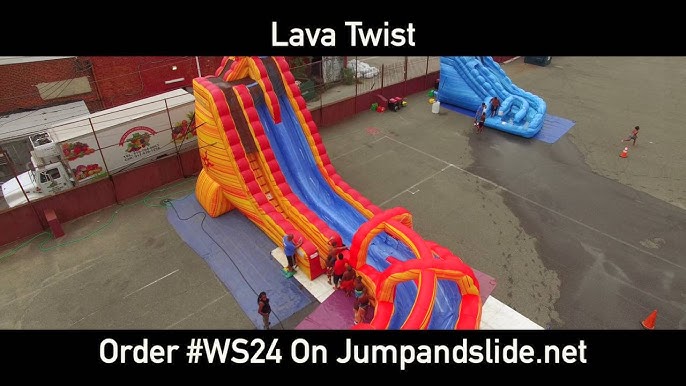 Louisville - 27' Tropical Dual Lane Slides