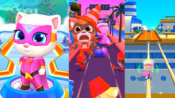 Talking Tom Hero Dash - Gameplay Walkthrough Part 3 - (Android, iOS)