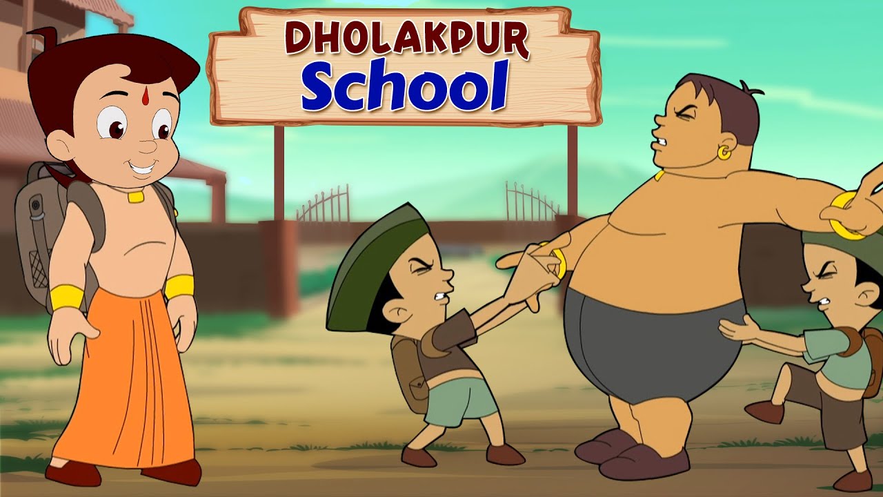 Chhota Bheem - Dholakpur School | स्कूल खुल गया | Cartoons for Kids -  YouTube