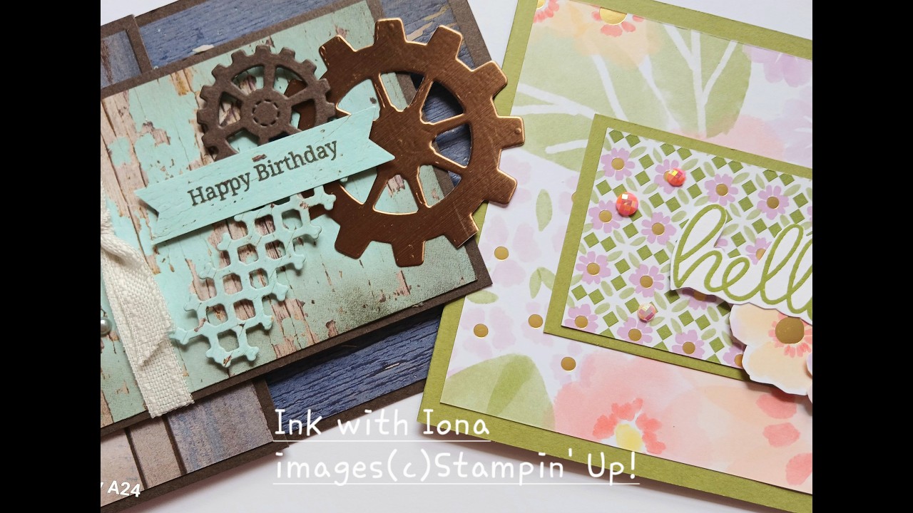 Ink with Iona  - 9 March 2026 using your Stampin' Up! or any dsp