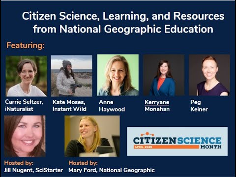 Education Webinar: Citizen Science, Learning, and Resources from National Geographic Education