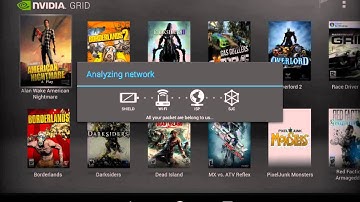Game Selection on nVidia Shield Tablet GRID Beta