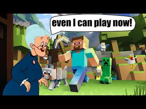 minecraft for super dummies!   -   tutorial for grandmas