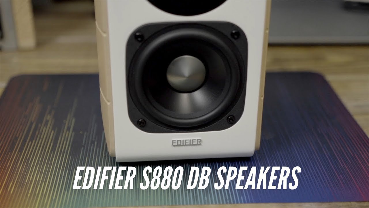 Review Edifier S880 Db Bookshelf Speakers Youtube