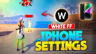 ( NO SKILL SENSI. ) 🔥 IPHONE SETTINGS FOR HEADSHOTS 🔥 FREE FIRE MAX