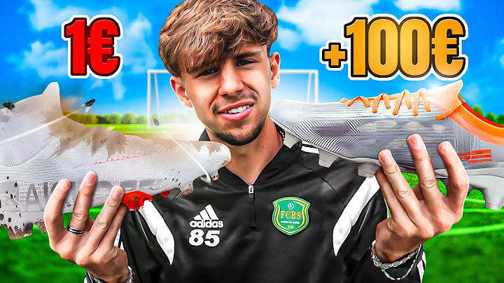 CRAMPON A 1€ VS CRAMPON A +100€ ! 🤯⚽ (on met que des buts de fou)