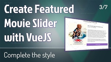 3. Create Featured Movie Slider (3/7) - Complete the Style