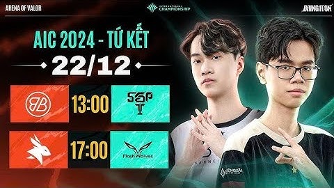 P1. BO7 : BMG VS SGP | VÒNG QUARTER FINALS- AIC 2024 | NGÀY 22/12