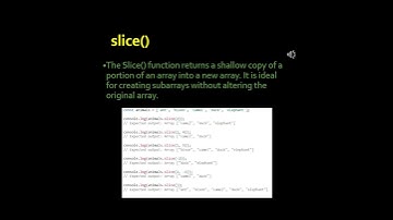 JavaScript Array Functions - Tutorial - UI UX Docs Shrts11
