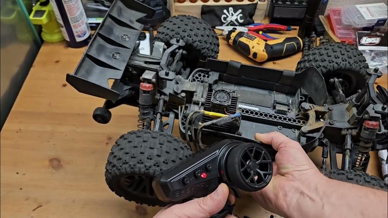 Arrma Granite NO reverse RESOLVED throttle calibration YouTube