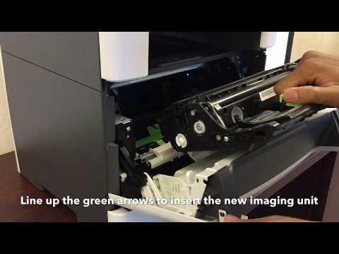How to Replace a Lexmark MX410de Imaging Unit How to Replace a Lexmark MX410de Imaging Unit