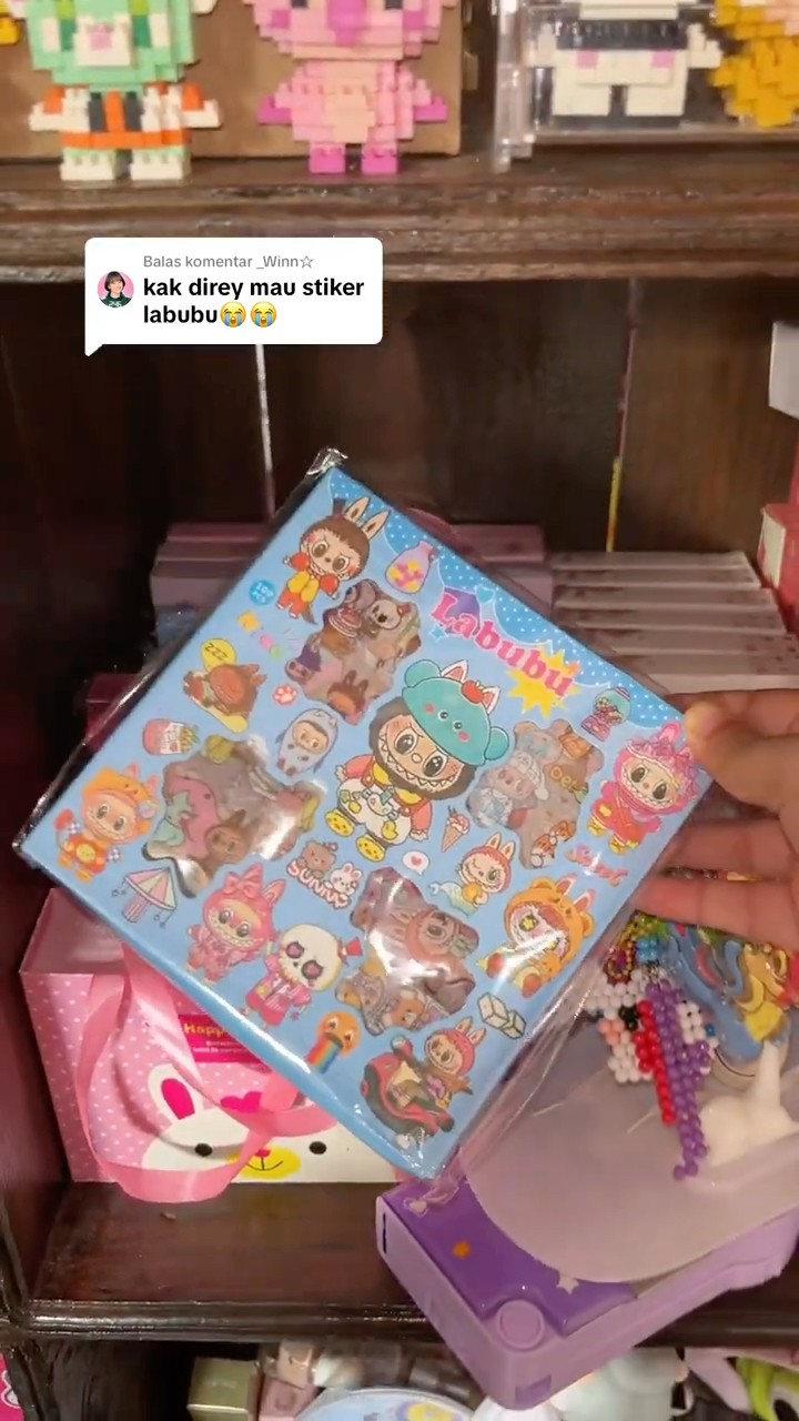 STICKER LABUBU BUAT WINN?