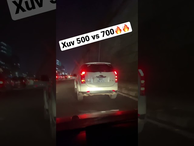 Xuv 500 vs Xuv 700 fans💯 | #youtube #shorts #viralshorts #trending class=