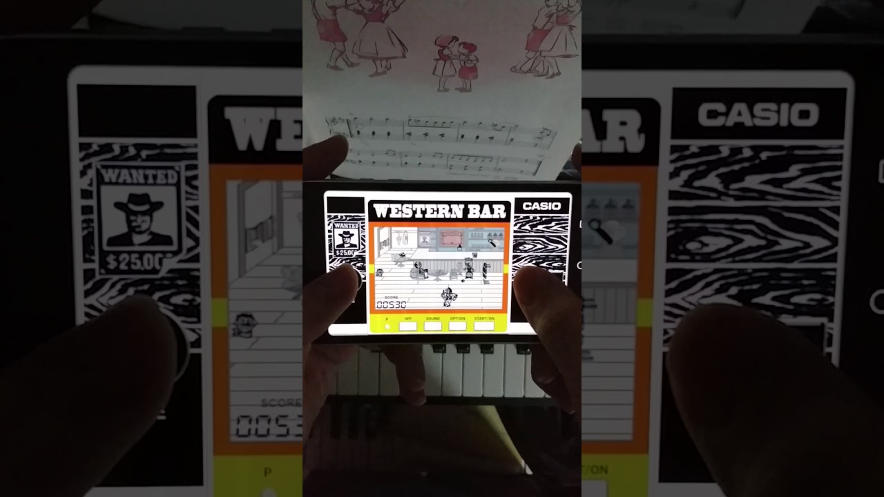 Western Bar game on Android OS (Casio CG-300) - YouTube