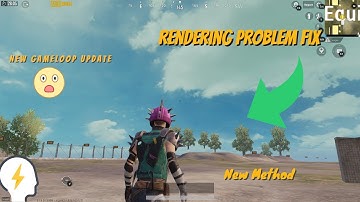 Pubg Mobile Rendering Fix | Gameloop Update fix | 0.19.0 Rendering Problem Fix