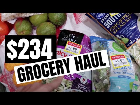 LARGE FAMILY CLEARANCE GROCERY HAUL | FRUGAL LIVING | FRUGAL FIT MOM