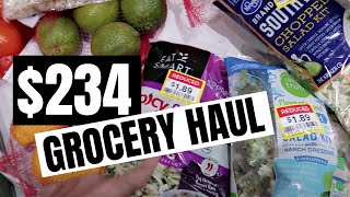 LARGE FAMILY CLEARANCE GROCERY HAUL | FRUGAL LIVING | FRUGAL FIT MOM