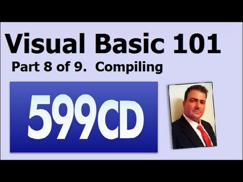 Visual Basic101チュートリアルパート8/9